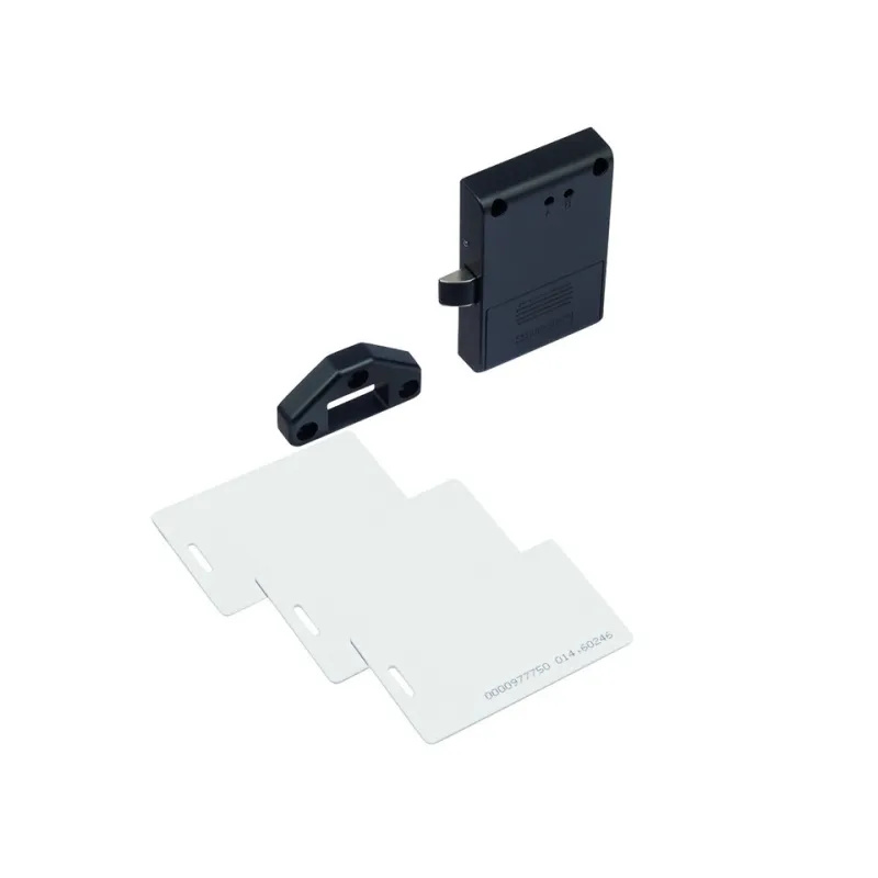 Serrure électronique à puce / Noir