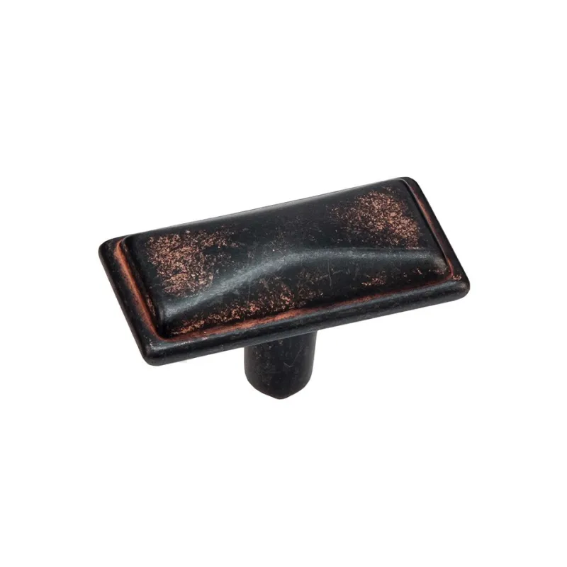 Poignée bouton SIRIUS / Effet rouille /RL/