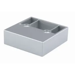 Pied en plastique 20 mm 60 x 60 / Gris