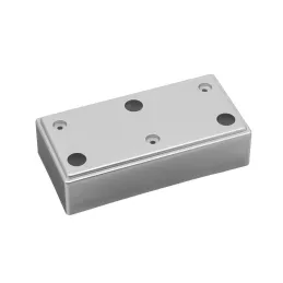 Pied en plastique 30 mm 120x60 / Gris