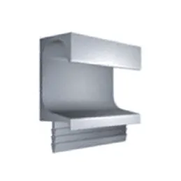 Profil de poignée à encastrer MONACO / Aluminium