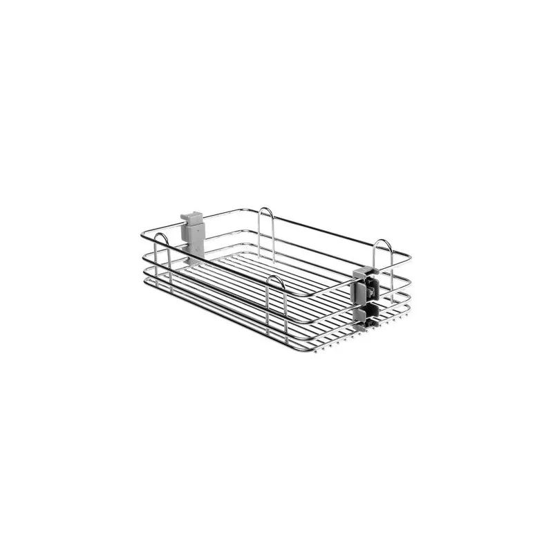 Panier métallique pour support VIBO STANDARD / Chromé