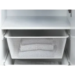 Panier coulissant de dressing SIMPLE / Blanc