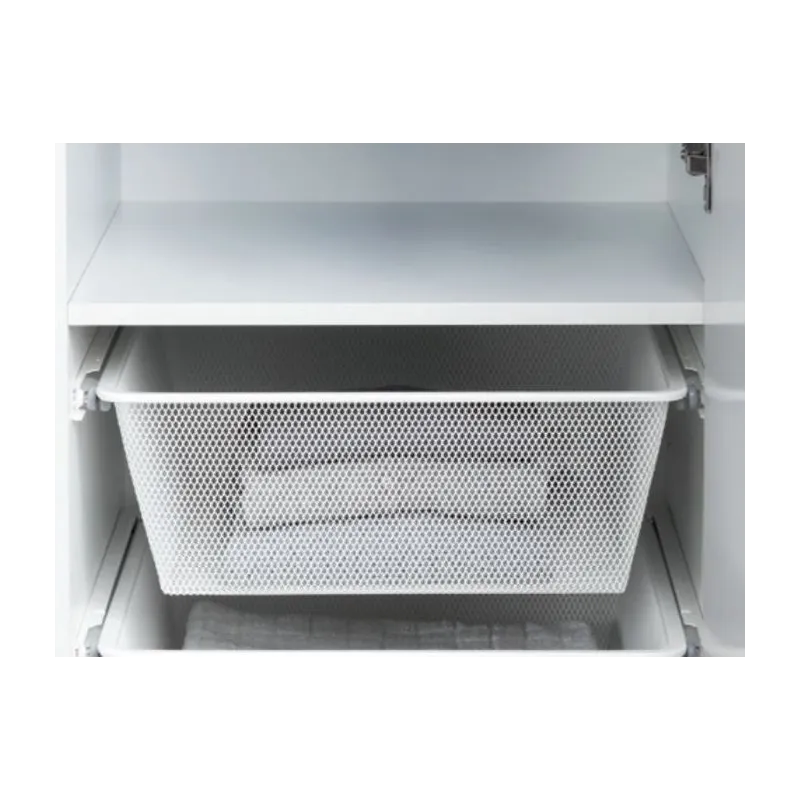 Panier coulissant de dressing SIMPLE / Blanc