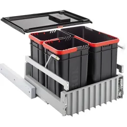 Tri sélectif FRANKE Trio 300-45 2 x 10 + 1 x 22 l
