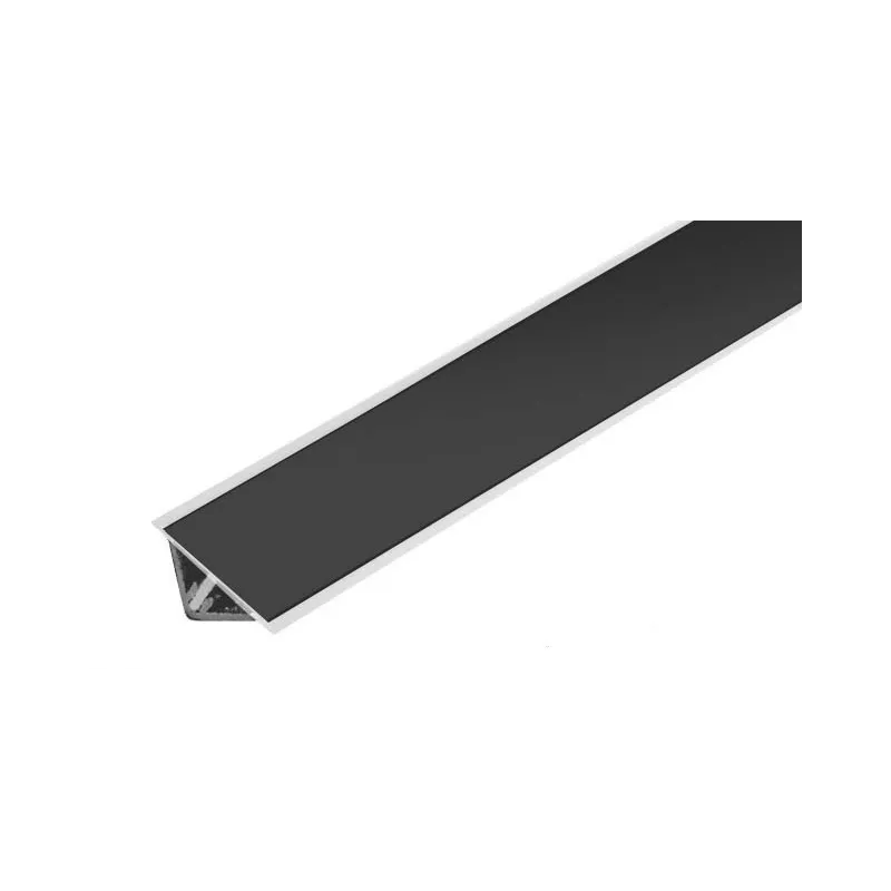 Profil d’étanchéité L20/T noir mat