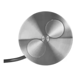 Prise électrique Twister + USB / Acier inoxydable