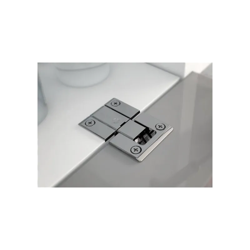 Charnière pour portillon basculant inférieur / Zinc