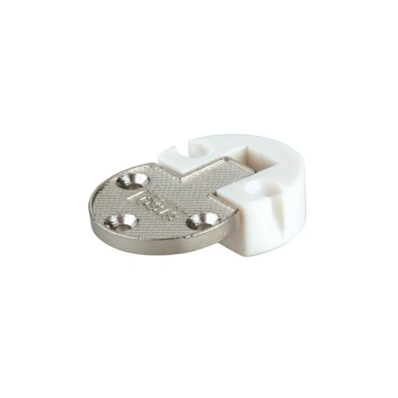 Charnière pour porte pliante / Blanc