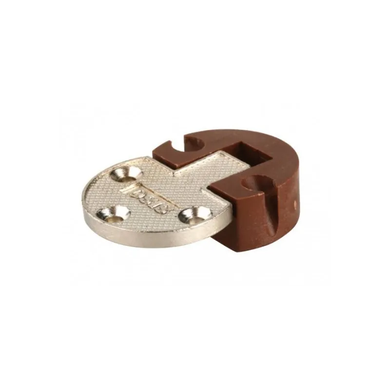Charnière pour porte rabattable / Marron