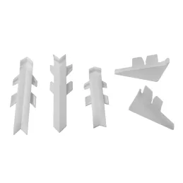 Jeu d’embouts pour profilé d’étanchéité PFLIEDERER / gris étain