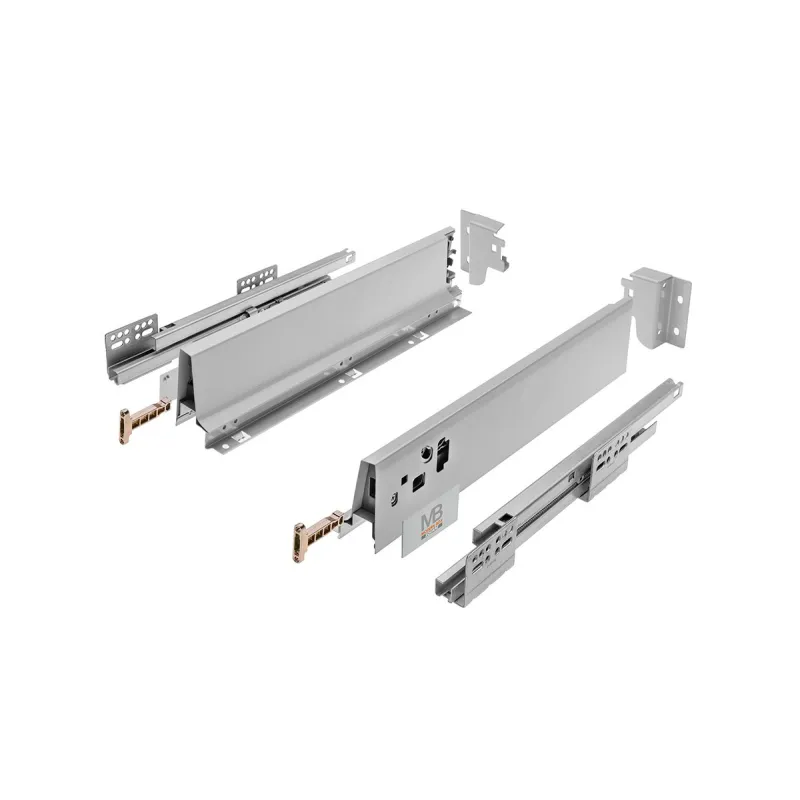 Boîte de rangement de cuisine – MODERNBOX basse / Grise