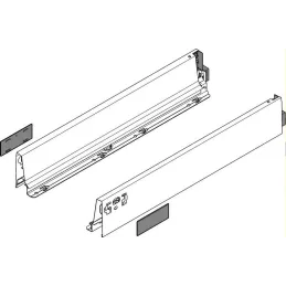 Boîte de cuisine BLUM – Antarobox « M » TIP-ON BLUMOTION / Gris