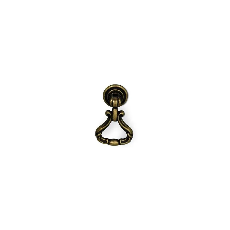 Bouton ALMA / Laiton ancien
