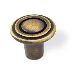 Bouton CORA / Laiton vieilli