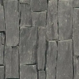 Paroi  Ardoise Brisée Grise / F008