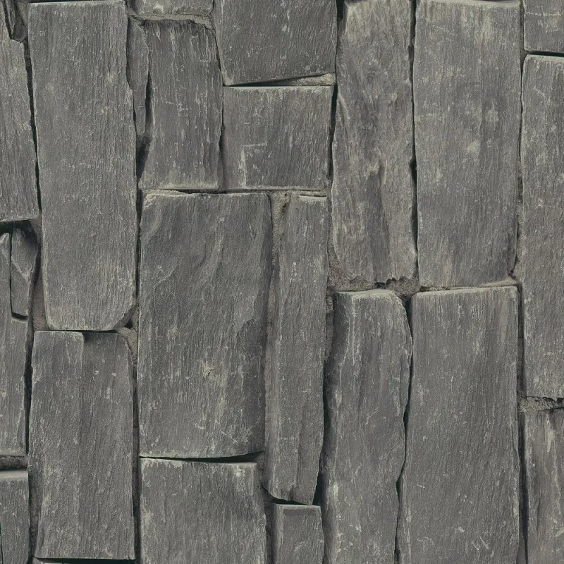 Paroi  Ardoise Brisée Grise / F008