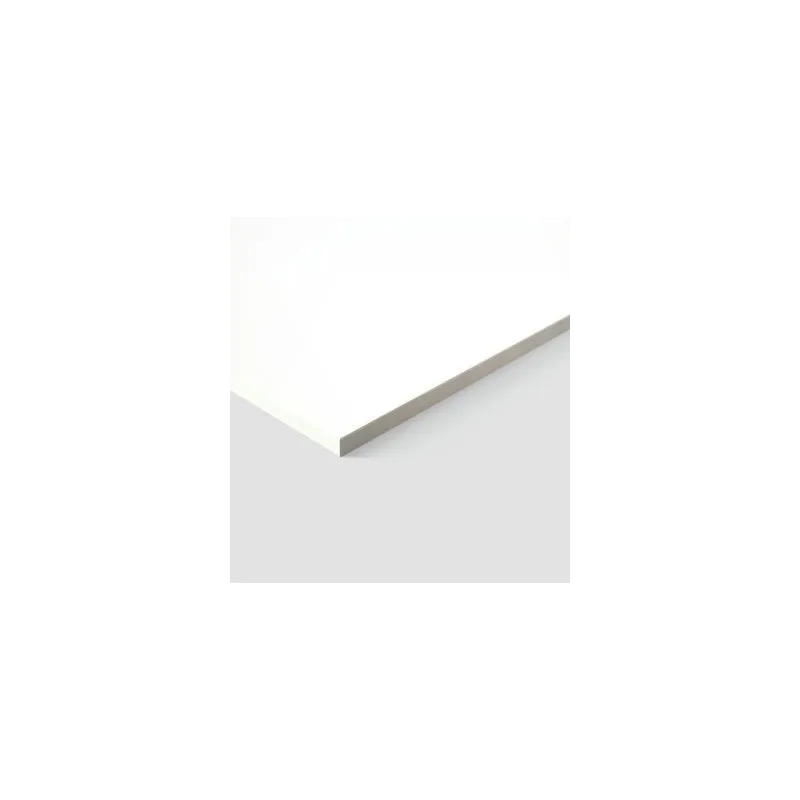 Plan de travail compact Solid Blanc alpin (noyau blanc) / W1101/ST76