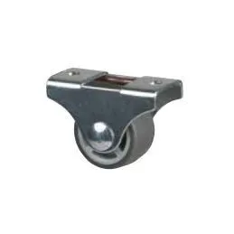 Roulette fixe 25 mm / Grise