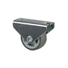 Roulettes fixes 30 mm / Gris