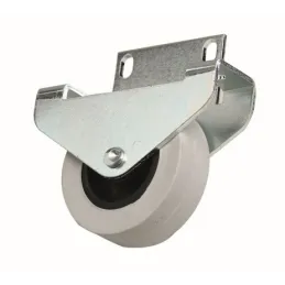 Roulettes fixes 45 mm / Blanc