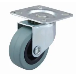 Roulettes pivotantes 50 mm / Grises