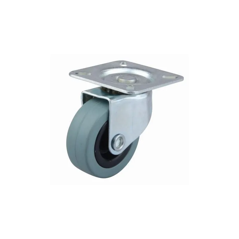 Roulettes pivotantes 50 mm / Grises