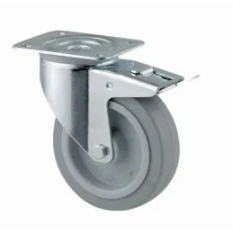Roulette de meuble TENTE avec frein, 100 mm