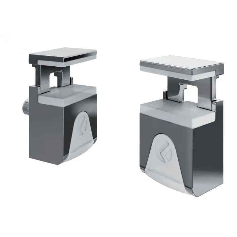 Support d’étagère en verre MODERNO / Nickel