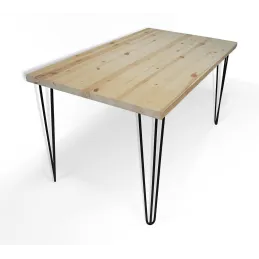 Pied de table HAIRPIN 710 mm / Noir