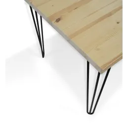 Pied de table HAIRPIN 710 mm / Noir