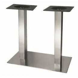 Piètement de table double WENDY / Inox