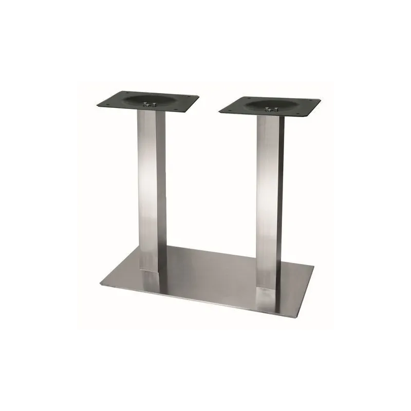 Piètement de table double WENDY / Inox