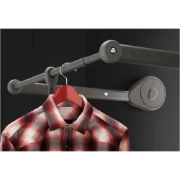 Porte-manteau rabattable ELEGANCE / gris