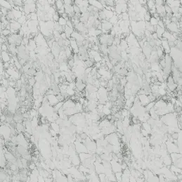 Plan de travail compact en marbre Carrara (noyau gris) / S63009 CM