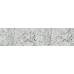 Plan de travail compact en marbre Carrara (noyau gris) / S63009 CM