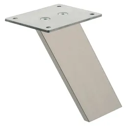 Console de bar inclinée / Acier inoxydable