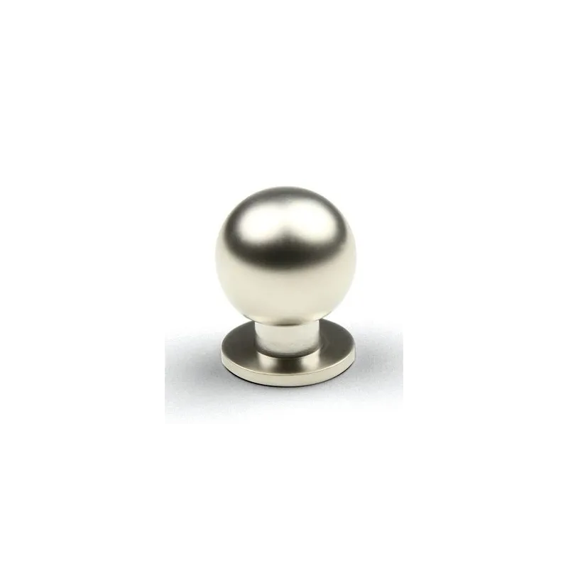 Bouton ROUND 18 / Nickel mat.