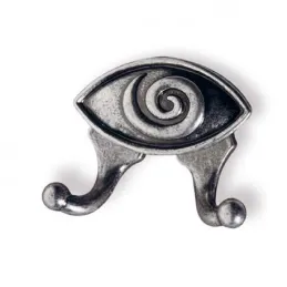 Patère rustique ORION DUO / Argent antique