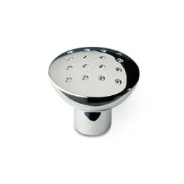 Bouton de meuble POINT 34 / Chrome brillant