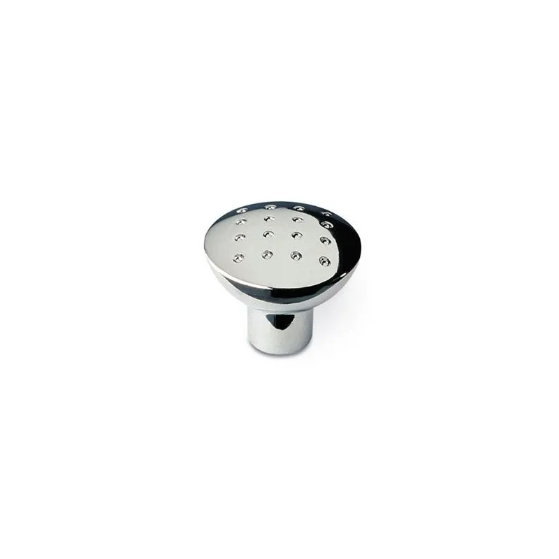 Bouton de meuble POINT 34 / Chrome brillant