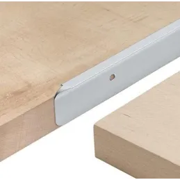 Profilé de jonction d’angle pour plan de travail 28 mm / Inox