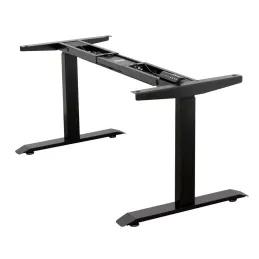 Structure de bureau électrique réglable en hauteur AMOR / Noir