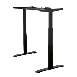 Structure de bureau électrique réglable en hauteur AMOR / Noir