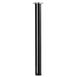 Pied de table SIMPLE noir brillant / 60 mm