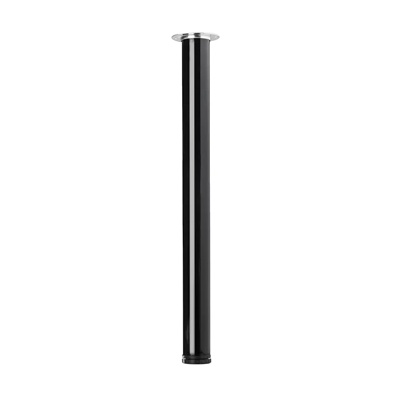 Pied de table SIMPLE noir brillant / 60 mm