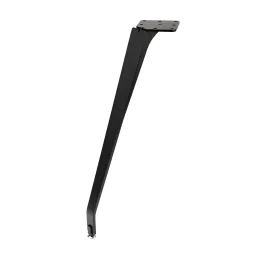 Pieds de table basse COSMO 420 / noirs / lot de 4 pièces