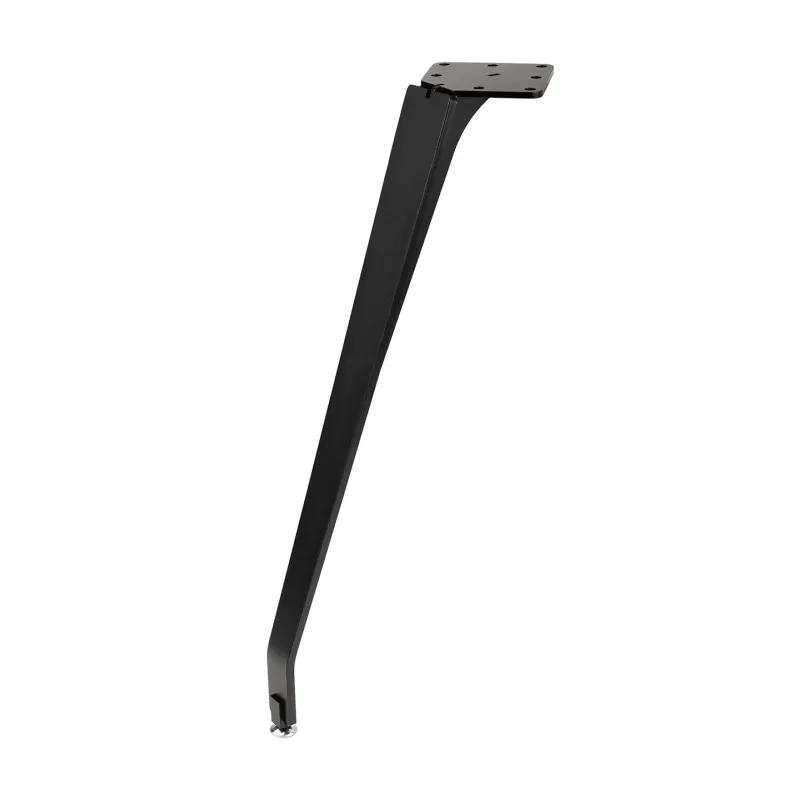 Pieds de table basse COSMO 420 / noirs / lot de 4 pièces