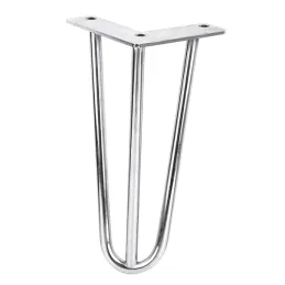 Pied de meuble HAIRPIN MINI / Chrome brillant
