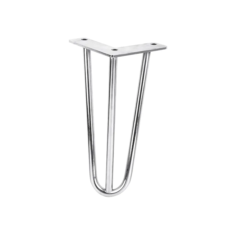 Pied de meuble HAIRPIN MINI / Chrome brillant